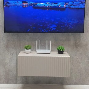 Тумба подвесная под ТВ LINES MTV1-MA 750 Бежевый (Леда-М 10.1.5) в Челябинске - cheliabinsk.ok-mebel.com | фото 5