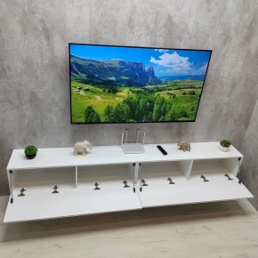 Тумба подвесная под ТВ LINES MTV4-MA 1150 Белый матовый (Белый-M 10.1.2) в Челябинске - cheliabinsk.ok-mebel.com | фото 11
