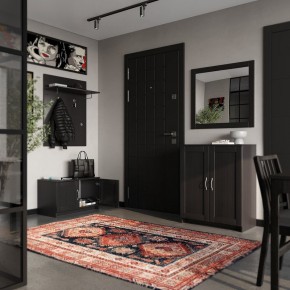 Тумба СИРИУС двухдверная, цвет Дуб Венге в Челябинске - cheliabinsk.ok-mebel.com | фото 4