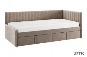 ТВИКС Кровать (тахта) с ящиками 900 (латте) в Челябинске - cheliabinsk.ok-mebel.com | фото