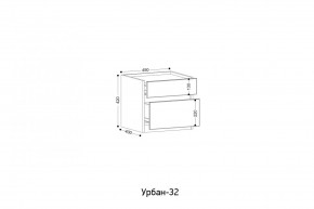 УРБАН- 32 Тумба в Челябинске - cheliabinsk.ok-mebel.com | фото 2