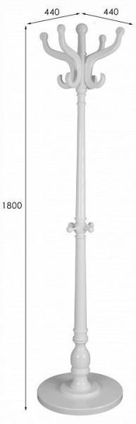 Вешалка-стойка В 1Н в Челябинске - cheliabinsk.ok-mebel.com | фото 7