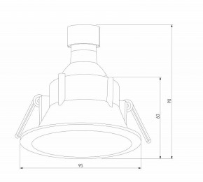 Встраиваемый светильник Elektrostandard Side 25059/01 в Челябинске - cheliabinsk.ok-mebel.com | фото 6