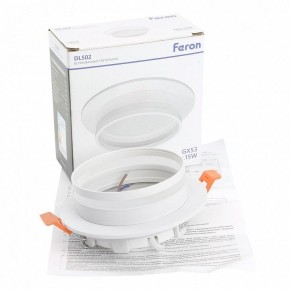 Встраиваемый светильник Feron DL502 51089 в Челябинске - cheliabinsk.ok-mebel.com | фото 9