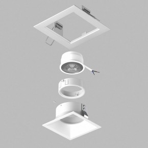 Встраиваемый светильник Lightstar Domino D51606WMOD в Челябинске - cheliabinsk.ok-mebel.com | фото 2