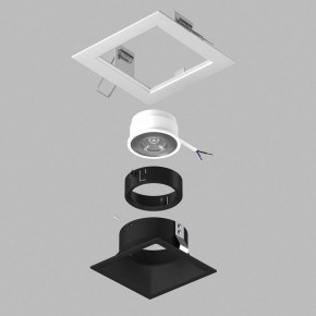 Встраиваемый светильник Lightstar Domino D51607BMOD в Челябинске - cheliabinsk.ok-mebel.com | фото 2