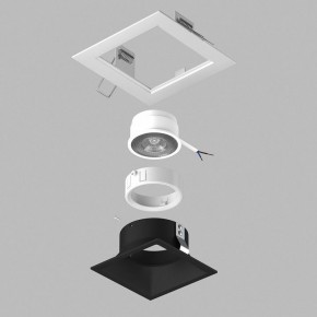 Встраиваемый светильник Lightstar Domino D51607WMOD в Челябинске - cheliabinsk.ok-mebel.com | фото 3