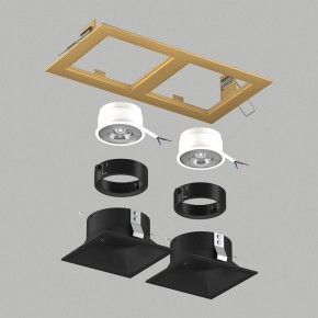 Встраиваемый светильник Lightstar Domino D5230707BMOD в Челябинске - cheliabinsk.ok-mebel.com | фото 3