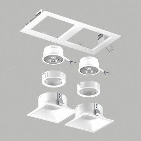 Встраиваемый светильник Lightstar Domino D5260606WMOD в Челябинске - cheliabinsk.ok-mebel.com | фото 3