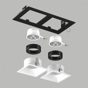 Встраиваемый светильник Lightstar Domino D5270606BMOD в Челябинске - cheliabinsk.ok-mebel.com | фото 3
