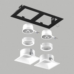 Встраиваемый светильник Lightstar Domino D5270606WMOD в Челябинске - cheliabinsk.ok-mebel.com | фото 3