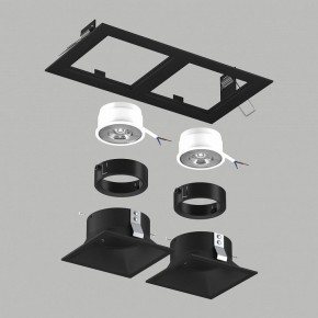 Встраиваемый светильник Lightstar Domino D5270707BMOD в Челябинске - cheliabinsk.ok-mebel.com | фото 3