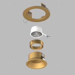 Встраиваемый светильник Lightstar Domino D61303GMOD в Челябинске - cheliabinsk.ok-mebel.com | фото 3