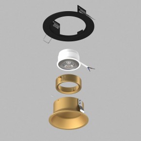 Встраиваемый светильник Lightstar Domino D61703GMOD в Челябинске - cheliabinsk.ok-mebel.com | фото 3
