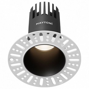 Встраиваемый светильник Maytoni Dip DL120-10W-4K-TRS-B в Челябинске - cheliabinsk.ok-mebel.com | фото