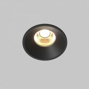 Встраиваемый светильник Maytoni Round DL058-7W2.7K-B в Челябинске - cheliabinsk.ok-mebel.com | фото 3