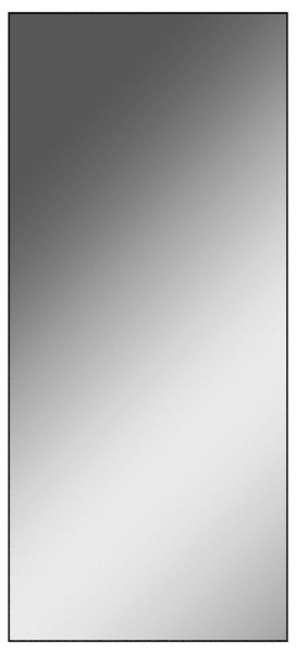 Зеркало Corsica 900х400 black без подсветки Sansa (SB1062Z) в Челябинске - cheliabinsk.ok-mebel.com | фото 1