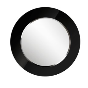 Зеркало круглое черный (РМ/02) в Челябинске - cheliabinsk.ok-mebel.com | фото